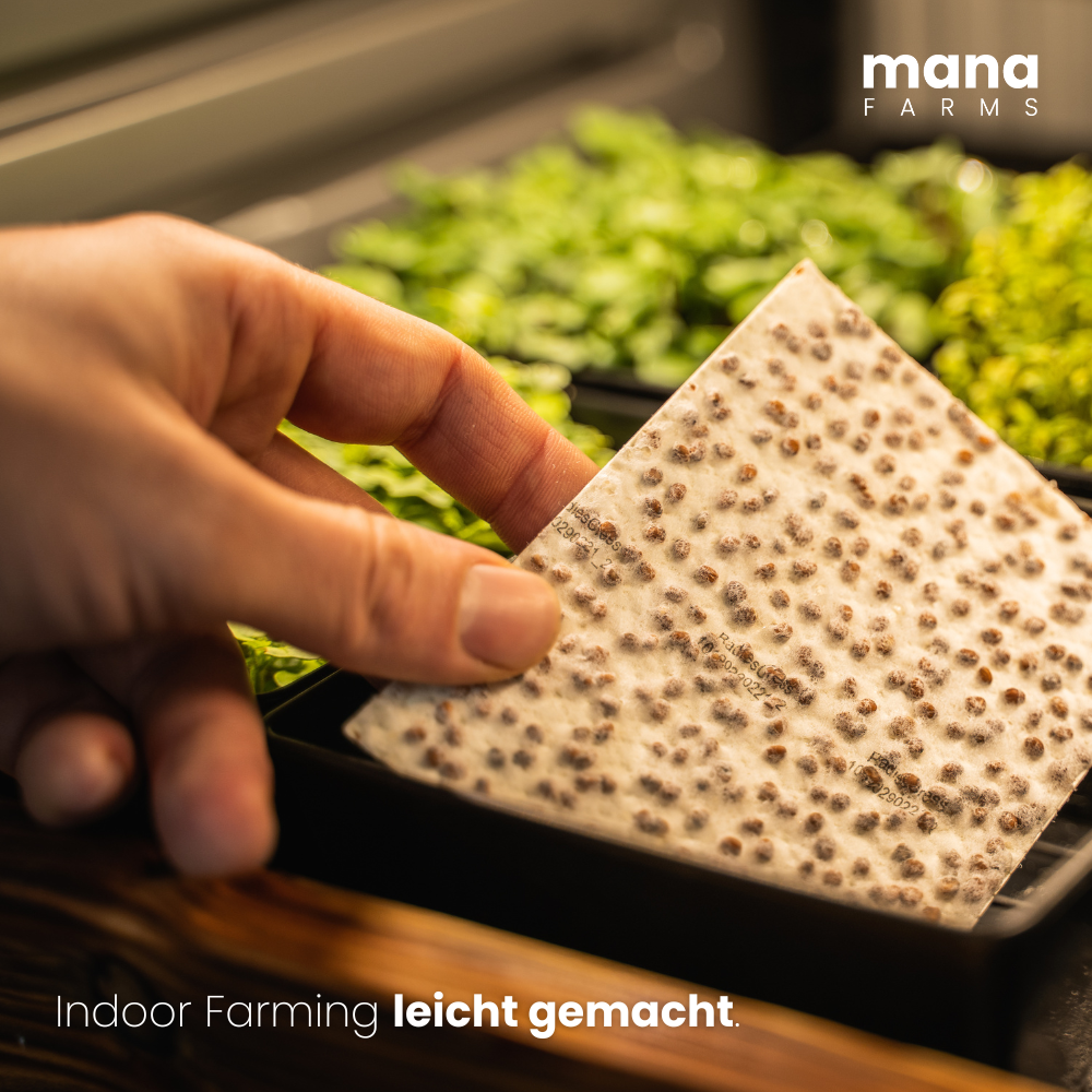Seedpad-System von Mana Farms